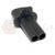 1x Male Connector 2-way for Air Intake 90980-11163 w/out wire