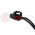1x Connector 2-way for Headlamp 90980-11075