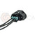 1x Connector 3-way for Acceleration Pedal Position WPT-993
