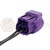 1x Purple Connector 2-way for Idle Air Control Valve 23781-38U05