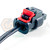 1x Connector 2-way for Oil Pressure 4K0 973 702 A
