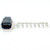 1x Male Connector 8-way for Headlight 33150-TLA-A21 w/out wire
