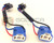 2x Wiring Harness Adapter for Universal 9003/HB2/H4