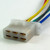 1x Connector 6-way for Alternator 01020101000506