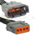 1x Set Female & Male Connector Plug 12-way Deutsch DTM