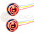 2x Socket for Turn Signal Light 1157 2057 2357