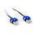 2 x 9005/HB3 female ceramic bulb socket pigtail connector Halogen headlamp light