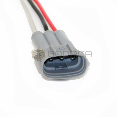 1x Male Connector Pigtail For Toyota Gm Alternator 3 Pin