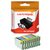 Compatible 8 Ink Cartridge Set For Epson Stylus Photo R1800 R800 Printer