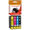 Compatible 4 Pack Ink Cartridge Set Replacement For Epson 18XL T1816 High Capacity