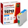 Compatible Epson T0712 Cyan Ink Cartridge for Stylus and Stylus Office Printers