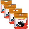 Compatible 4 X Cyan Ink Cartridges For Hp 363 Photosmart 3310a 3310v 3313 3314 6200 7180