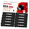 Compatible HP 85A CE285A  10 Pack Black Toner Cartridges