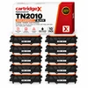 Compatible Brother TN2010 High Capacity Black Toner Cartridge 10 Pack for DCP and HL Printers