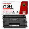 Compatible 2 Pack High Capacity Canon 715H 1976B002AA Black Toner Cartridges 2 x 7000 Pages
