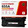 Compatible HP 655A Magenta Toner Cartridge Replacement For HP CF453A 10500 Pages