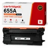 Compatible HP 655A Black Toner Cartridge Replacement For HP CF450A 12500 Pages