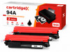 Compatible 2 Pack Black Toner Cartridge Replacement For HP 94A CF294A