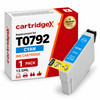 Compatible Epson T0792 Owl Cyan Ink Cartridge for Stylus Photo Printers