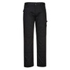 Portwest Mens Kingsmill Fabric Super Work Trousers - Black 32W / 31L