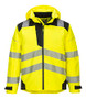 Portwest PW360 Men's Premium Hi Vis Reflective Waterproof Safety Jacket Yellow/Black, 4X-Large