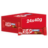 Nestlé KitKat Chunky Milk Chocolate Bars 40g – Pack of 24 Individually Wrapped Wafer Snack Bars