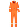 Portwest C814 Iona Lightweight Reflective Cotton Coverall Orange, XX-Large