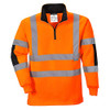 Portwest B308 High Visibility Workwear Xenon Rugby Shirt Orange, 3X-Large