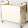 FD Linen Truck With Bag Silver 356926