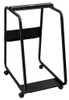 Arnos Hang-A-Plan Trolley for A2-A1 Hang-A-Plan Binders, black metal rolling trolley with shelves and handle for organizing and transporting binders.