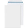 Q-Connect C5 Envelopes Pocket Self Seal 100gsm White, pack of 500, plain white envelopes with self-sealing flaps for mailing or correspondence.