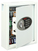 Phoenix Safe Company  KS0032E Phoenix Cygnus Key Deposit Safe - 48 Hooks - Electronic Lock - Key Holder Wall Mounted - Scratch Resistant White Paint Finish - 7.5 Litres - 7.5kg