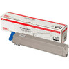 OKI Toner Cartridge, black toner cartridge for high-yield printing of approximately 15,000 pages.