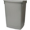 ADDIS 54 Litre Metallic Kingsize Bin, a large silver metallic trash bin with a durable and sleek design, suitable for household or commercial use.
