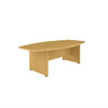 Avior Executive Boardroom Meeting Table 2400x1250x750mm Nova Oak KF821915