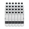 HARROGATE Still Spring Water, 500 ml, 24-Count, clear plastic bottles with black caps and labels, arranged in a group.