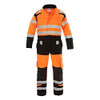 Hydrowear 048471OB Hove Trendy High Visible Line Coverall, Hi-Vis Orange/Black, 50 Size