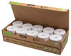 Exacompta - Ref 40768E - Box of 10 Thermal reels for Receipts - Width 80 mm x Diameter 72 mm, 1 Thermal ply 48 g/m Phenol Free, Zero Plastic Waste - Meter +/-2m: 76m