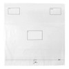 5 Star Elite DX Envelopes Self-seal Waterproof 475x440mm White, plain white envelope with designated areas for sender and recipient addresses.