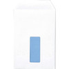 Q-Connect C5 Envelope Window Self Seal 90gsm White, white envelope with a window and peel-and-seal strip, pack of 150.