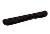 Q-Connect KF03684 Keyboard Wrist Rest Gel Black Ergonomic Wrist Rest with Memory, 45.5 x 8.5 x 2 cm, helps reduce wrist strain during typing.