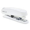 Rapesco 1390 ECO Spinna Front Loading Stapler, 50 Sheet Capacity, Soft White, ergonomic office supplies for stapling documents.