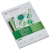 GBC A4 2x125 Micron Gloss Laminating Pouches, Pack of 100, 3200723, box of laminating pouches with an image of laminated documents on the packaging.