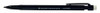 5 Star Office 940694 0.7 mm Refillable HB Mechanical Pencil - Black, close-up of multiple black mechanical pencils in a pack of 10 showing their sleek design and refilling capability.