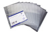 5 Star Elite Presentation Punched Pocket Polypropylene Top-opening A4 Clear Pack of 10, White, transparent document sleeves for office or school use.