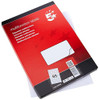 5 Star Addressing Multifunction Labels, a red and black box with 65 white labels measuring 38.1x21.2mm each for address and label applications.