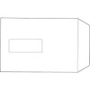 Product 553258 - White Box Pocket Press Seal Window Envelopes C5 100gsm Pack of 500 (White), white envelope with a window on the front for addresses, designed for mailing documents.