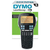 DYMO LabelManager 420P Label Maker, a rechargeable portable label printer with a digital display screen and a keypad, designed for printing barcodes, logos, and graphics.