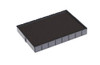 Colop E/38 Replacement Ink Pad - Black, black ink pad in a rectangular shape with a textured surface for use as a replacement ink pad.