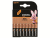 Duracell Plus AAA 1.5V Battery (Pack of 16), image showing a pack of eight AAA batteries with the Duracell logo and Bunny mascot on the packaging.